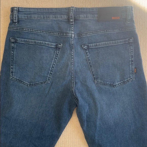 BOSS ORANGE RE.MAINE Men's Blue Denim Jeans size 32 Inseam 27” - Picture 6 of 6